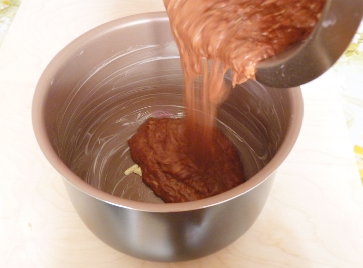 Шоколадно-кабачковый пирог