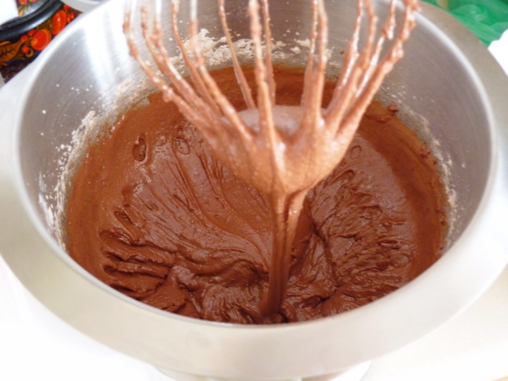 Шоколадно-кабачковый пирог