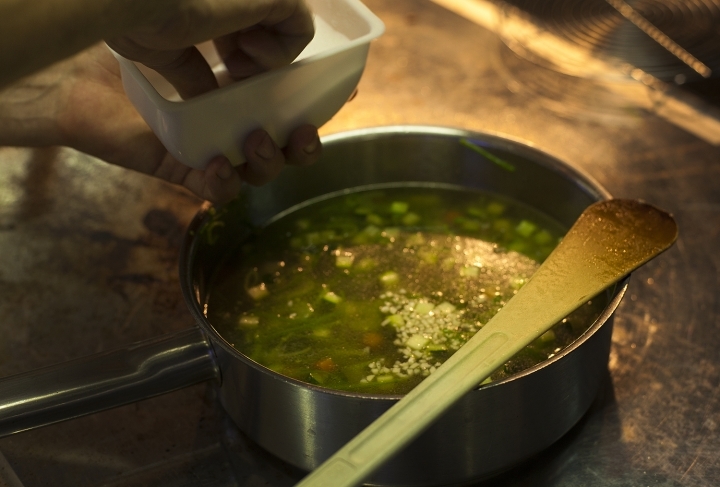 Прованский суп с фермерскими овощами и пастой